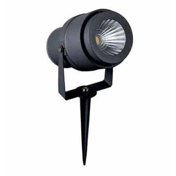 V-TAC VT-857 12W cob led piquet de jardin réglable noir IP65 blanc naturel 4000K - SKU 217545