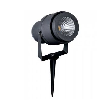 V-TAC VT-857 12W led garden lamp adjustable grey day white 4000K - SKU 7551