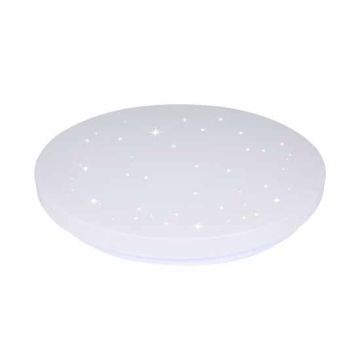 V-TAC VT-8418 18W runde weiße LED-Deckenleuchte Sternenhimmel Farbwechselschalter 3in1 intern IP20 - sku 217604