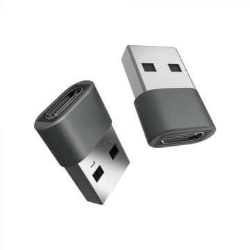 V-TAC VT-5319 USB Type-C to USB-A adapter Color Gray TYPE-C/USB - 7745