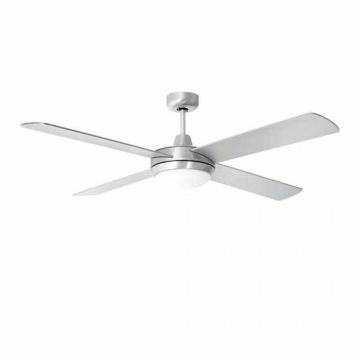 V-TAC VT-6054-4 LED ceiling fan 132cm 4 blades 35W DC-Motor with 2 lamp holders for E27 bulb and remote control - sku 7918