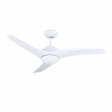 V-TAC VT-6055-3 LED ceiling fan 3 blades 132cm 35W DC-Motor with 15W 3IN1 color changing led lamp and remote control - sku 7919