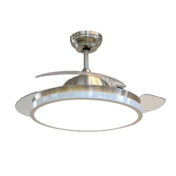 V-TAC VT-3042-3 LED Ceiling Fan 35W DC-Motor 3 Blades with 30W led lamp 3IN1 color change - sku 7929