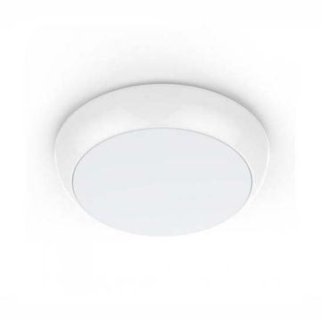 V-TAC PRO VT-16 Plafoniera led 15w chip samsung soffitto circolare con sensore di movimento + crepuscolare corpo bianco IP65 3000K - SKU 803