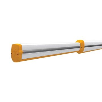 CAME 803XA-0420 White painted aluminium 2 modular boom Length 4220mm + 4340mm with internal reinforcement and shock-proof rubber profile