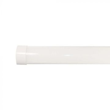 V-TAC VT-8340 prismatic led tube ceiling light 40W 120lm/W 120cm light 6500k IP20 sku 8049