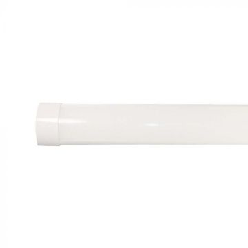 V-TAC VT-8340 tube prismatique led plafonnier 40W 120lm/W 120cm lumière 6500k IP20 sku 8049