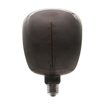 V-TAC VT-2265 Lampadina led decorativa E27 4W Filamento a forma di vaso vetro oscurato vintage colore Nero luce 2200K - 8056