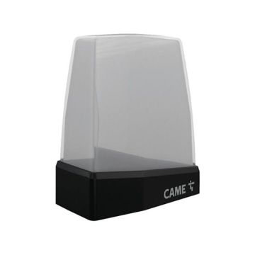 Lampeggiatore a led CAME KRX 24 DC/AC - 230 AC con doppia antenna integrata cupola di colore bianco 806LA-0020