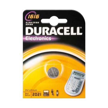 Batterie Duracell 1616 3V au lithium - Paquet de 1