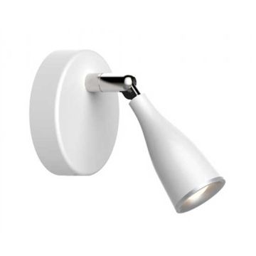 V-TAC VT-805 4,5W LED wall light lamp white body rotatable warm white 3000K - SKU 8262