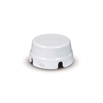Anschlussdose ableitung Ø100mm Keramik weiße Farbe Fanton 84034