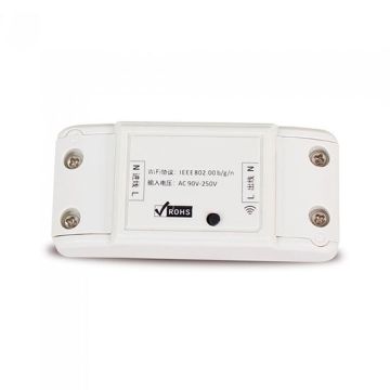 V-TAC Smart Home VT-5008 Wi-Fi online switch works with smartphone - sku 8422
