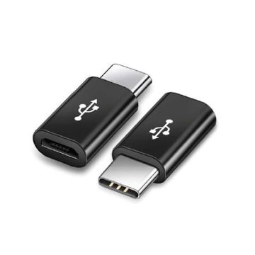 V-TAC VT-5149 Micro USB to type-C adaptor black color - sku 8471
