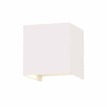 V-TAC VT-759-12 12W Wandlamp körper weiß quadrat IP65 warmweiß 3000K - sku 8527