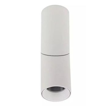 V-TAC VT-804 1*GU10 housing fitting surface mounting adjustable aluminium white Body IP20 - SKU 8946