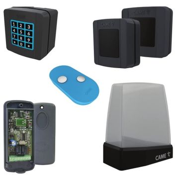 Kit radio universel Came 8K06RV-004 pour automatismes - clavier / télécommande / photocellules / récepteur / clignotant