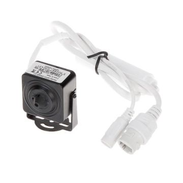 Microcamera digitale IP 3mpx hd+ 1536p pinhole 3.7MM poe metal slot sd IP20