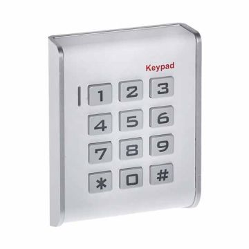 Tastiera serratura a combinazione da parete 12V lettore RFID – White
