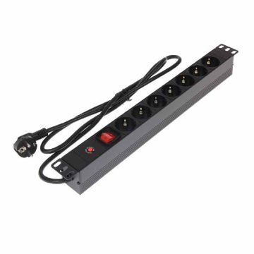 Rallonge Multiprise pour RACK 1U 19" - 90L19-7F