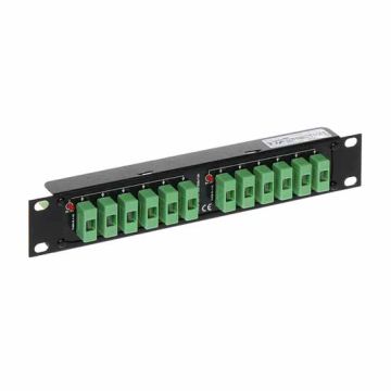 Power Supply Distributor 12/24V - 12output x 1A Rack 10"