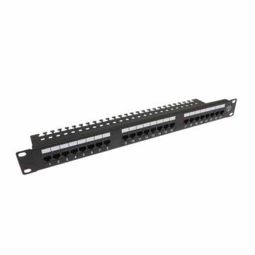 CAT6 UTP 24 ports Patch panel for Rack Cabinet 19"