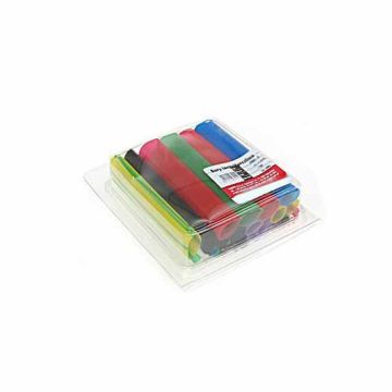 Assortimento guaine 27pz multicolore Termoretraibile 5 misure