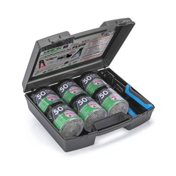 Professional RJ45 UTP pass-through cat.5e Plug Case Kit with Clamp Fanton 99917-5P