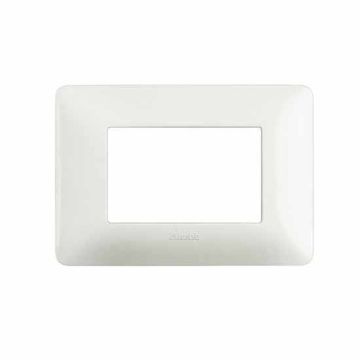 Cover plate Matix 3 modules - White AM4803BBN