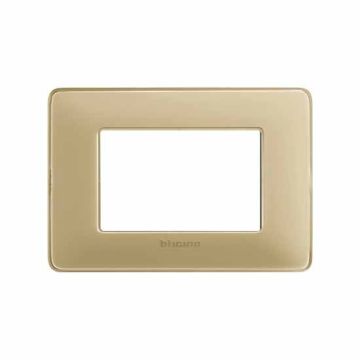 Plaque Matix 3 modules - Couleur Ivoire AM4803CAV