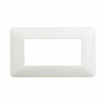 Placca Matix 4 moduli - Bianco AM4804BBN