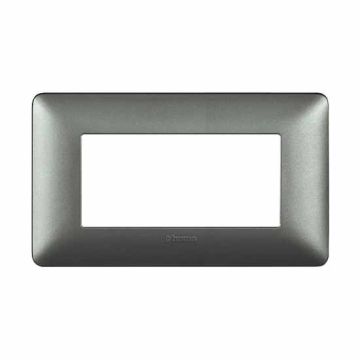 Placca Matix 4 moduli - Silver / Argento AM4804MSL