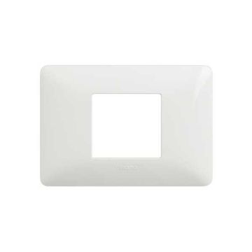 2-centered plate AM4819BBN - white - BIXino MATIX series