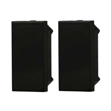 Falso polo compatibile Bticino Axolute colore nero confezione 2pcs Ettroit AN0100