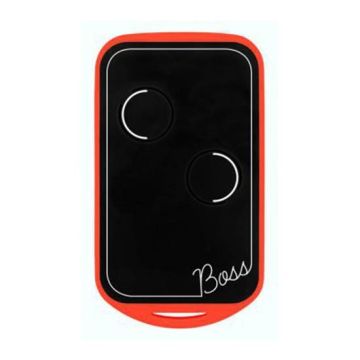 2 Channel transmitter with plug in for quartz Self-learning gate automation Nologo BOSS-QC2-R - Red