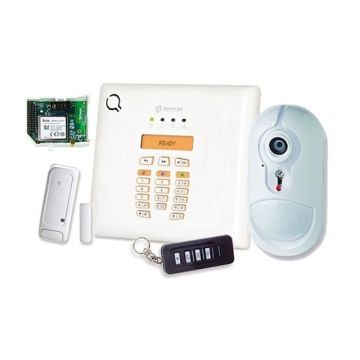 Bentel BW30-KV Kit d'alarme sans fil GSM / GPRS communicateur + détecteur IR avec caméra