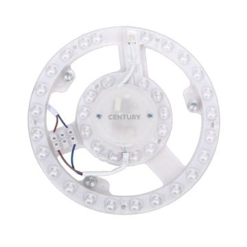 18W LED Modul Umrüstsatz mit Magnethalterung Century SMD 1650LM warmweiß 3000K Ø218mm - CRL-1821830