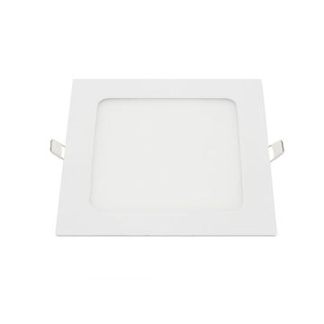 Led panel smd downlight square 12w cold white 6000k + driver