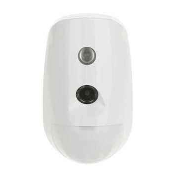 Hikvision AXPRO DS-PDPC12P-EG2-WE Capteur de mouvement Pir avec caméra sans fil 868Mhz 12M 85,9° Pet Immunity usage intérieur