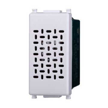 Avertisseur sonore compatible Vimar Plana 6A 220V couleur blanc Ettroit EV1501