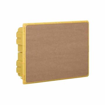 Recessed box for Line Space Yellow 12 DIN modules Bticino F315S12