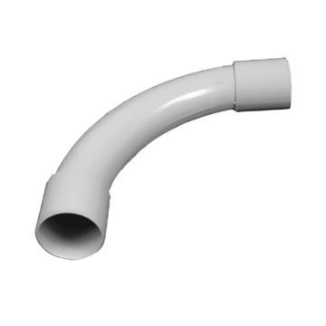 Fitting for rigid pipe Ø50 simple bend 90° IP40 FAEG - FG16006