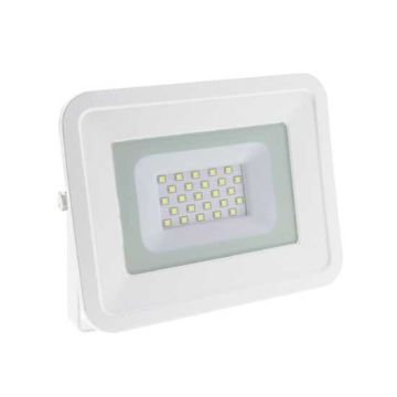 30w led floodlight slim white body ip65 cold white 6000k