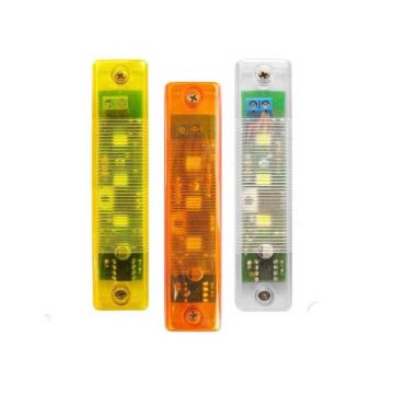Signal light with LED 12/24V fixed & flashing light FLASH-IN