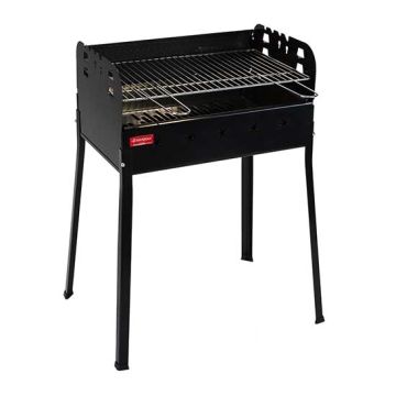 Ferraboli Barbecue Ledro avec grille chromée 58 x 37cm brasier double