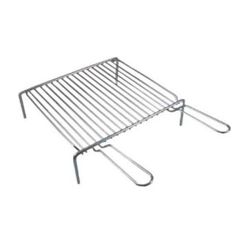 Ferraboli graticola semplice 40x35cm verchromten grillrost mit Doppelgriff für Barbecue / Kamin