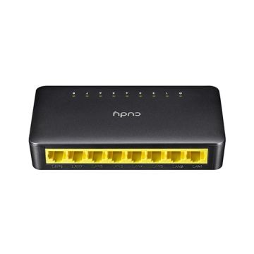 8-ports 10/100Mbps Desktop Switch LAN plug&play Cudy FS108D