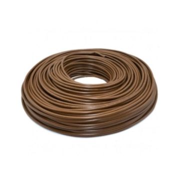 Electric cable FROR quadripolar CPR FS18OR18 300/500-V 4GX2.5mm² brown - reel 100m