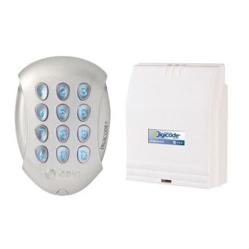 Tastiera Bluetooth retro-illuminata antivandalo Zamak controllo accessi con centralina elettronica separata Waterproof IP64 CDVI GALEOBT