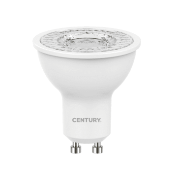 6W LED spotlight GU10 Century DICRO SHOP 95 SMD 450LM 38° day white 4000K dimmable CRI>95 - DSD-063840